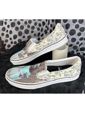 VANS X THE SHINING HOUSE OF TERROR SLIP ON GRADY TWINS SIZE 12 RARE HORROR SNEAK